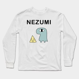 Nichijou Yuuko Aioi Nezumi Rat Long Sleeve T-Shirt